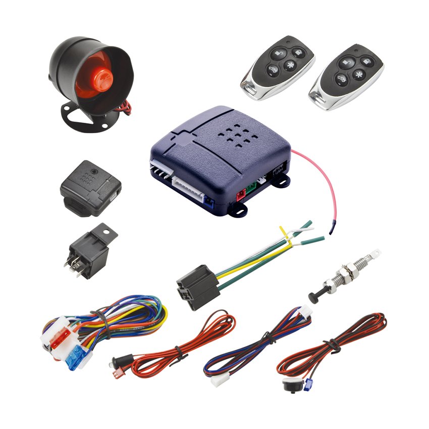 Premium Waterproof Car Alarm Kit with Keyless Entry and Engine Immobilizer